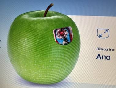 Et billede, der indeholder æble, frugt, grøn

Automatisk genereret beskrivelse